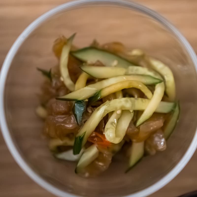 クラゲときゅうりの中華サラダ