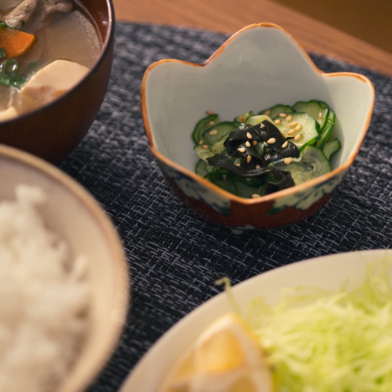 わかめときゅうりの酢の物