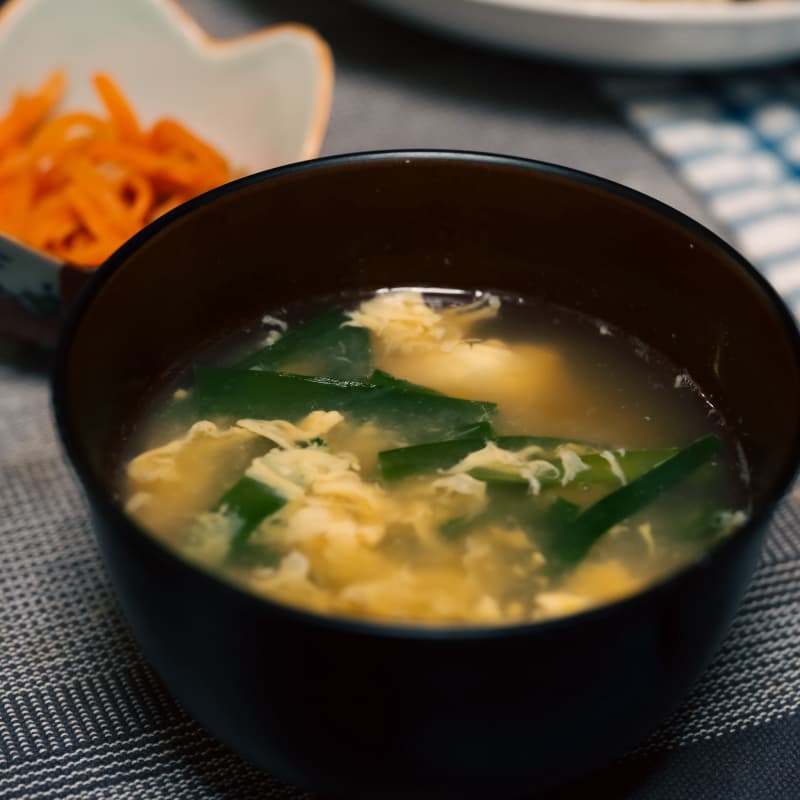 ニラ玉スープ